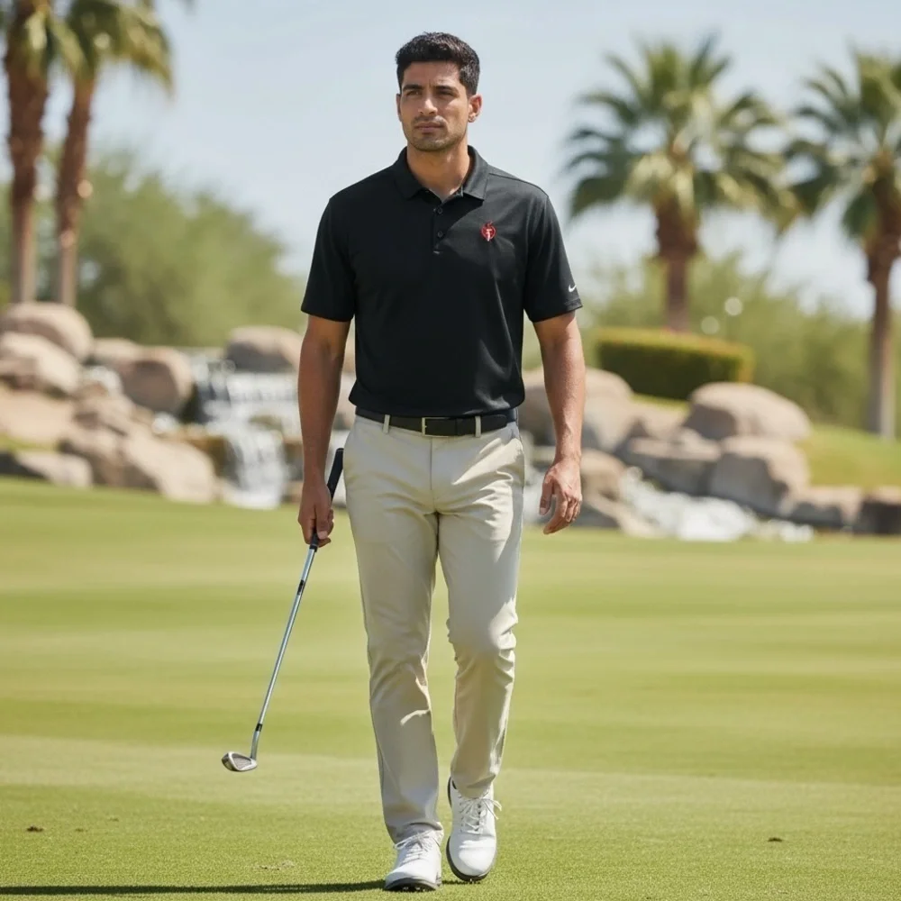 🏌️‍♂️ Nike Dri-FIT Polo Shirt Men’s XL – Black | American Heart Association Logo